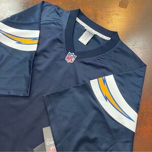 Proline NFL San Diego Chargers Football Blank Rep Jersey Game Wear Big & Tall